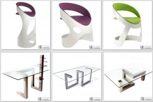 mobilier design en metal sur mesure
