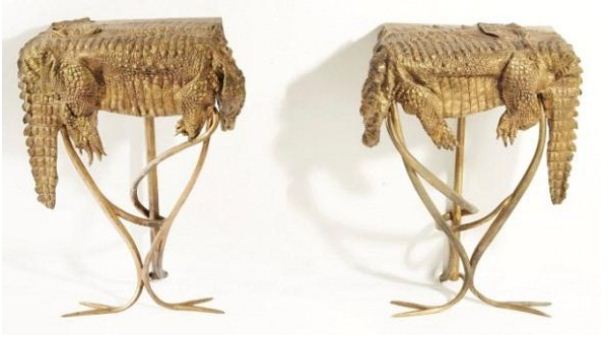 Croco consoles - Claude Lalanne - Vente aux enchères Christie's Croco consoles - Claude Lalanne - Vente aux enchères Christie's