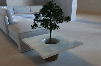 table pot - Adrien Gardère - Design de mobilier table pot - Adrien Gardère - Design de mobilier