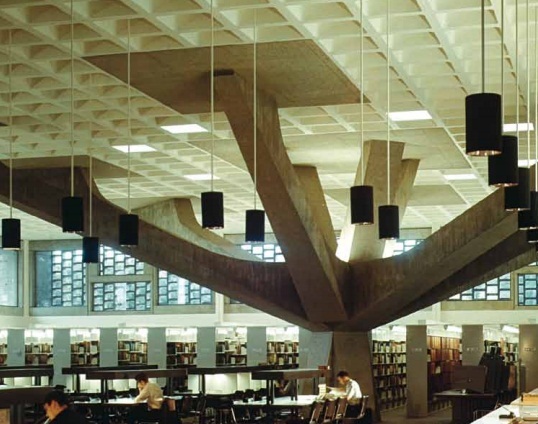 Marcel Bauer - Bibliothèque universitaire -Abbaye St John et complexe universitaire - Collegeville -© Photo Hedrich Blessing Marcel Bauer - Bibliothèque universitaire -Abbaye St John et complexe universitaire - Collegeville -© Photo Hedrich Blessing